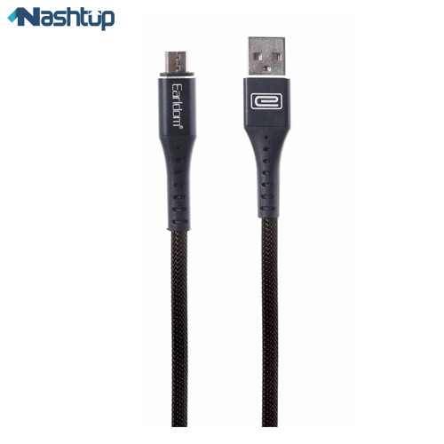 کابل تبدیل USB به microUSB ارلدام مدل EC-058m طول 1 متر